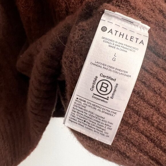 Athleta Layover Crew Sweater - Picture 6 of 8